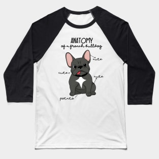 Anatomy of a Bulldog Baseball T-Shirt